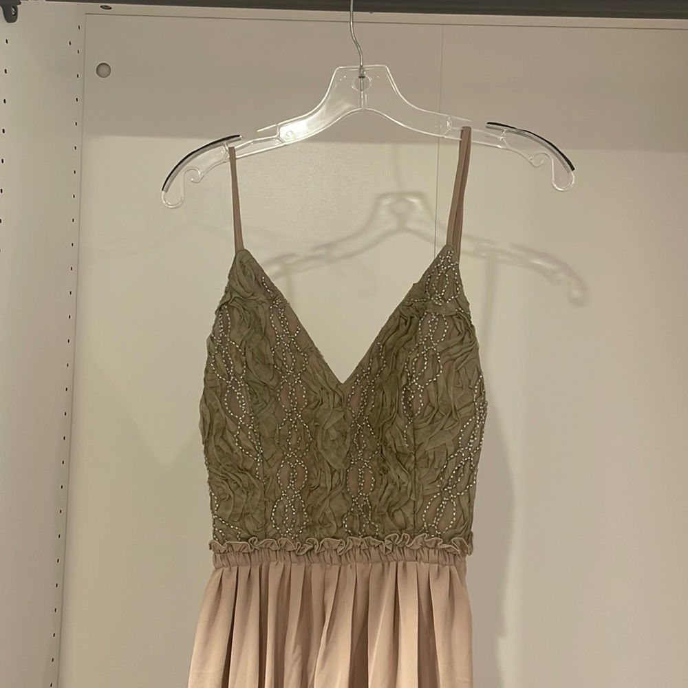 Formal Dress in Nude color